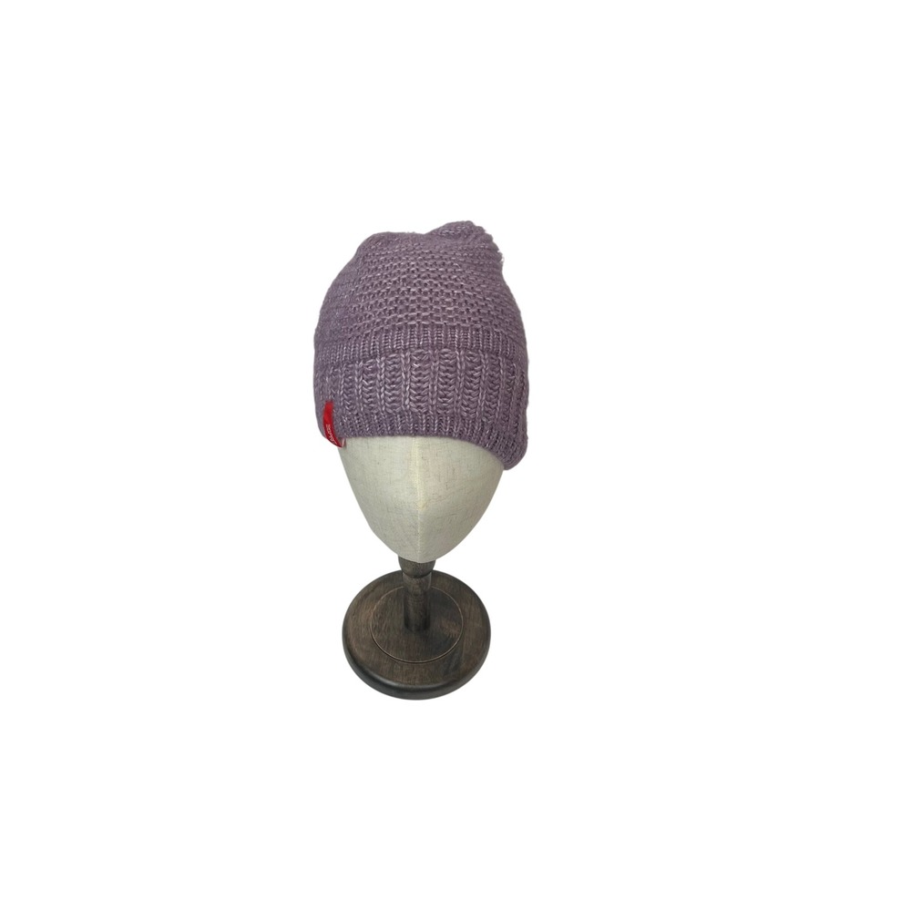 Esprit Womens Lavender Purple Wool Blend Waffle Knit Beanie‎ Hat XP5311-231